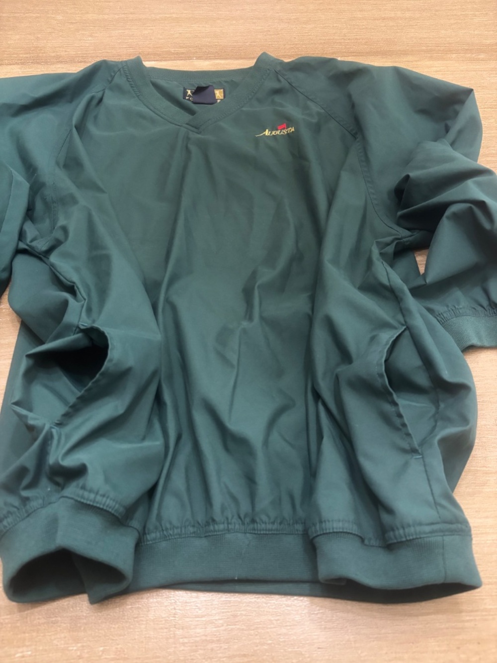 Vintage Foursome Augusta Golf Pullover Windshirt Men XXL Green Golf-Core 90s - Picture 5 of 9
